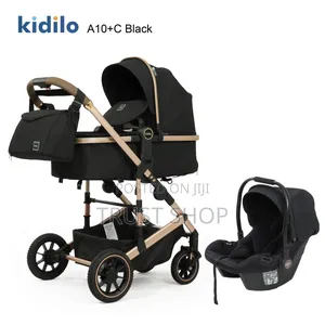 Black Kidilo Stroller