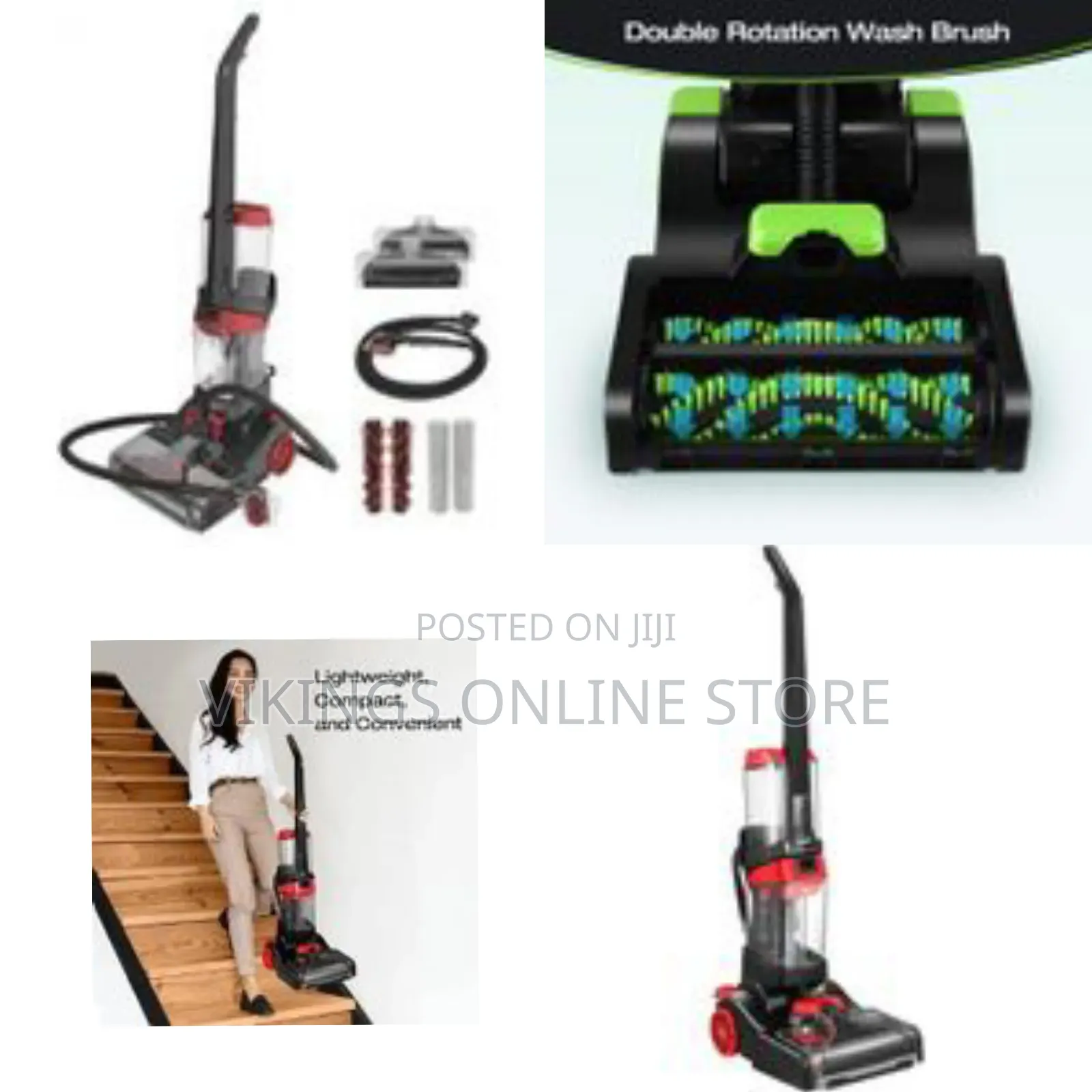 Power Force Compact Bagless High Power 800w Upright Steam Vacuum