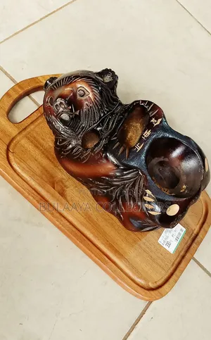 Japanese Kibori Kuma (Carved Wooden Bear).