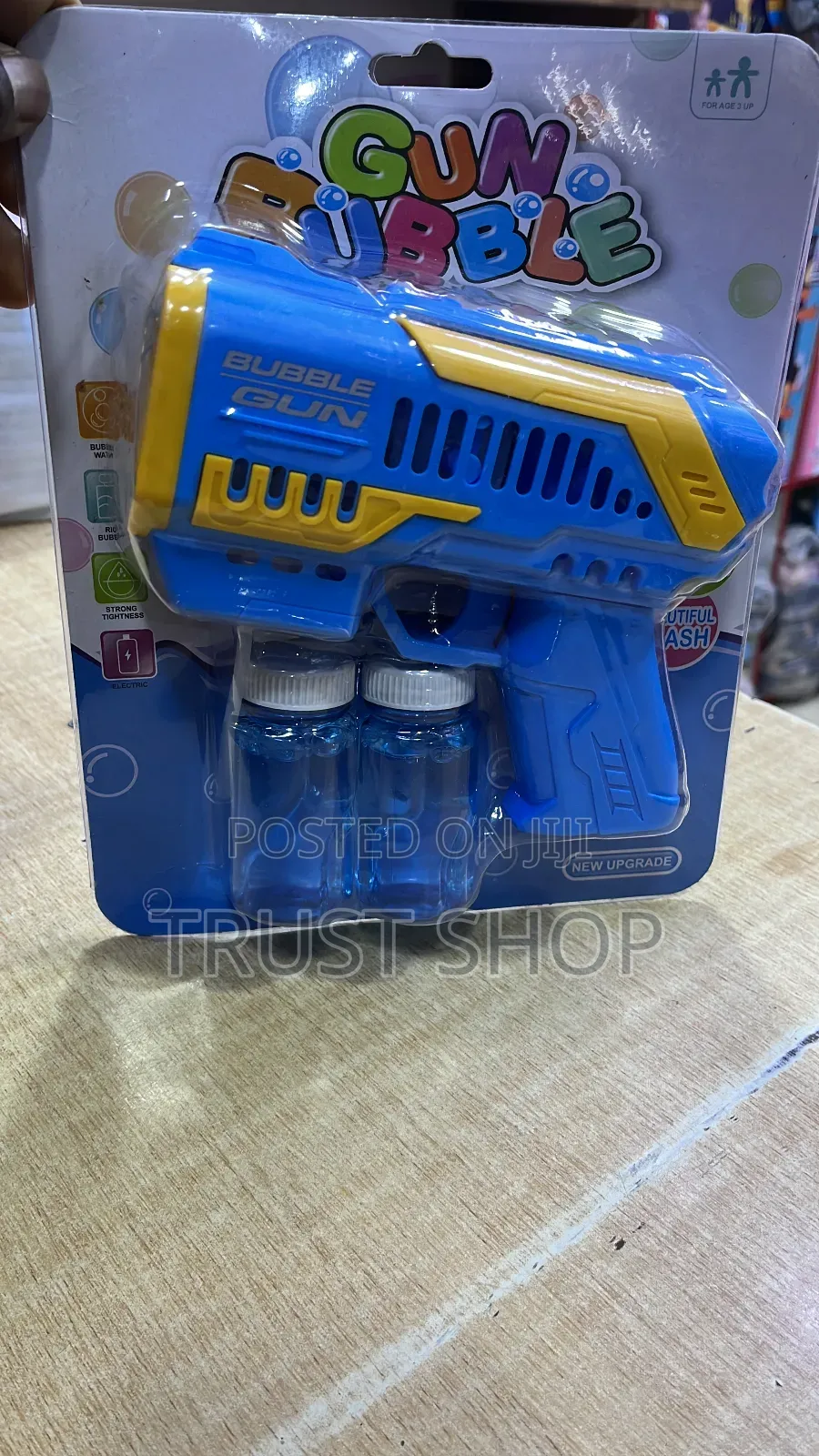 Blue Bubble Gun