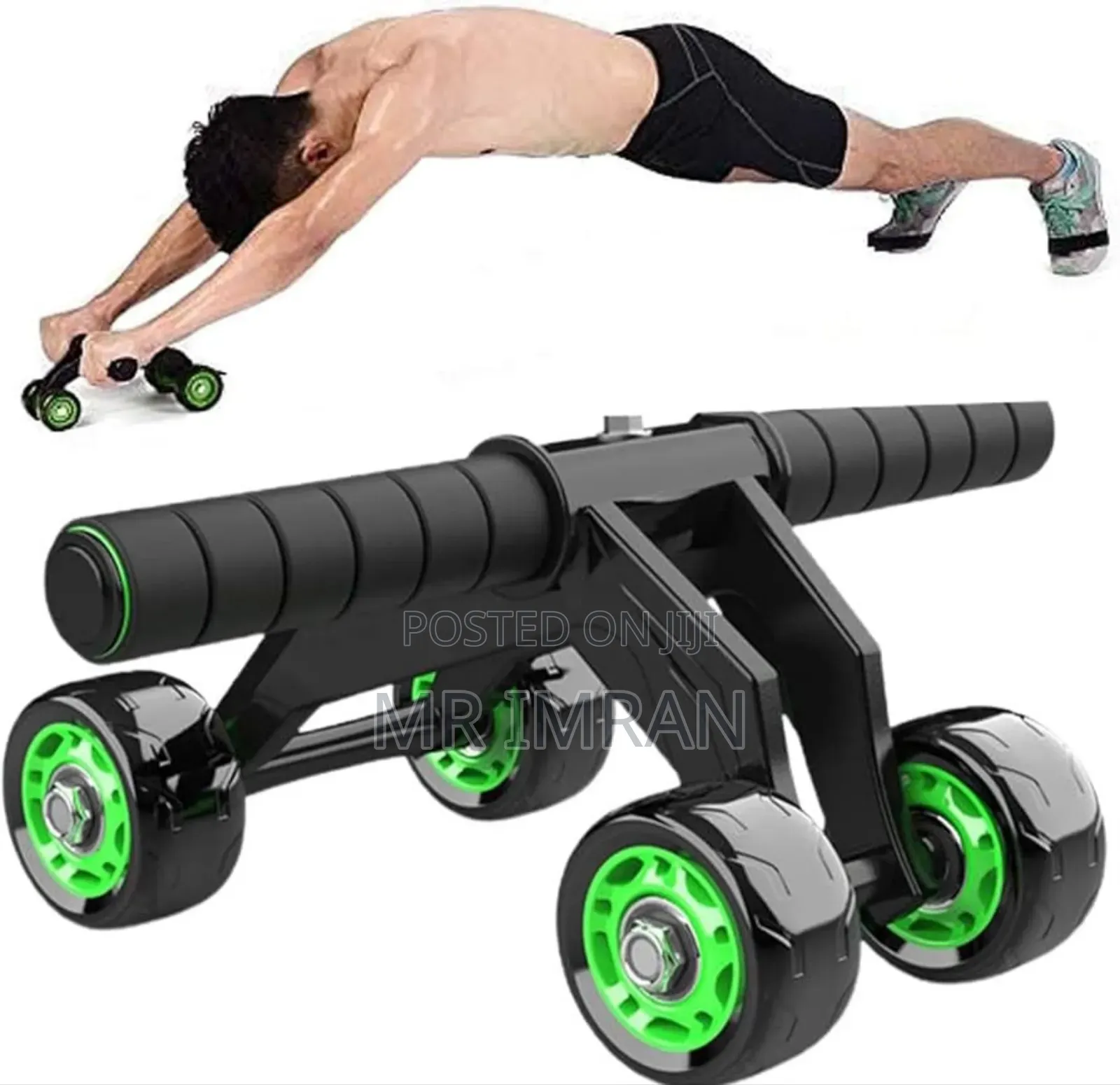 4-Wheel Abdominal Exercise Roller