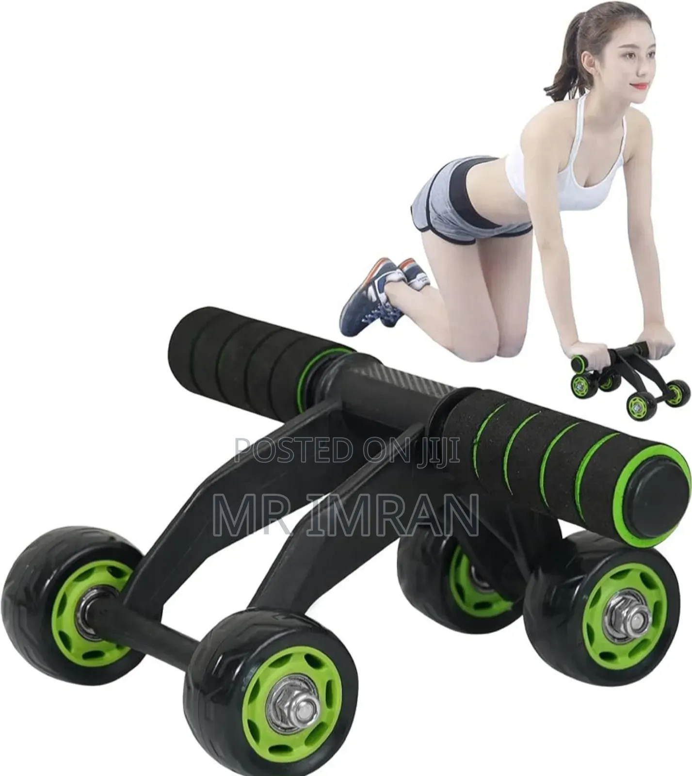 4-Wheel Abdominal Exercise Roller