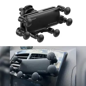 The One Pro Car Phone Holder - 6 Point Mount Ac Vent Grip Phone Holder