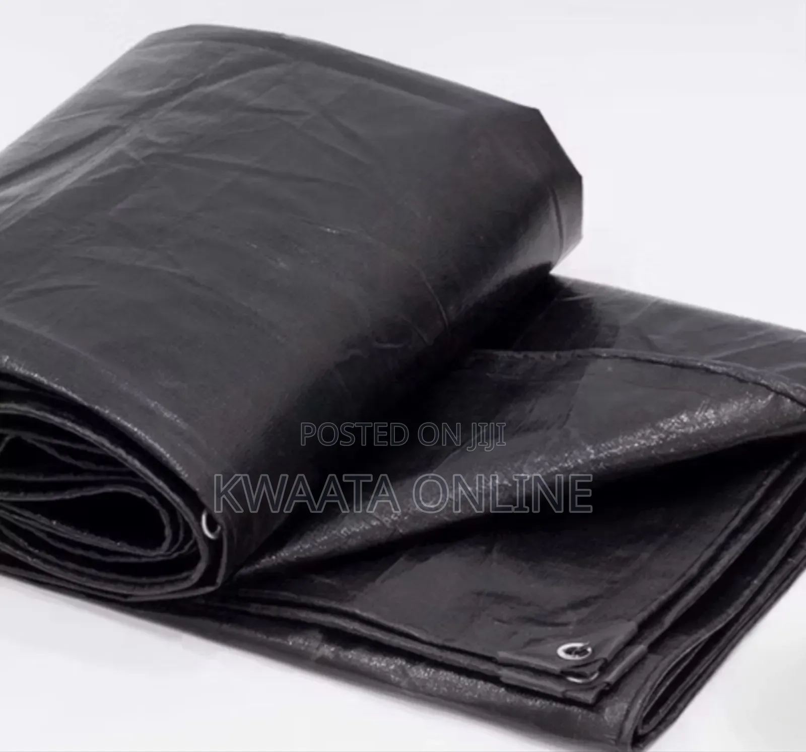All Weather Tarpaulin (6m X 6m) Waterproof, Black,Green,Yellow