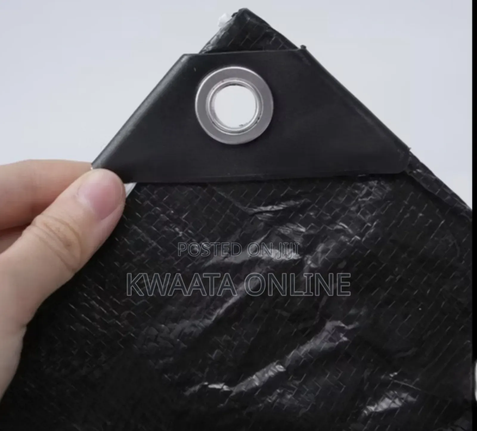 All Weather Tarpaulin (6m X 6m) Waterproof, Black,Green,Yellow