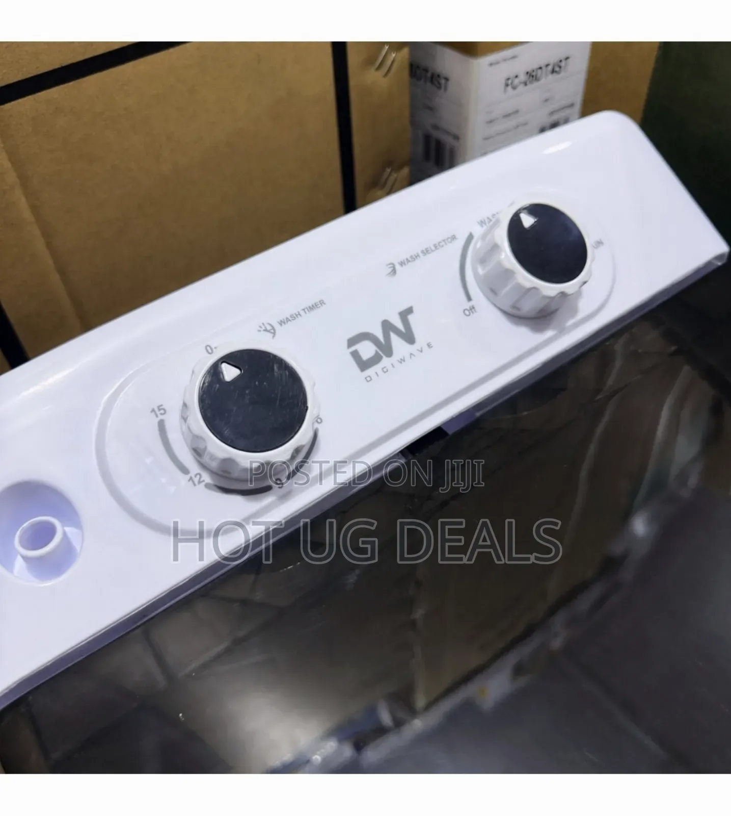 Digiwave 7.5kg Single Drum Portable Laundry/Shoe Washing Machine.