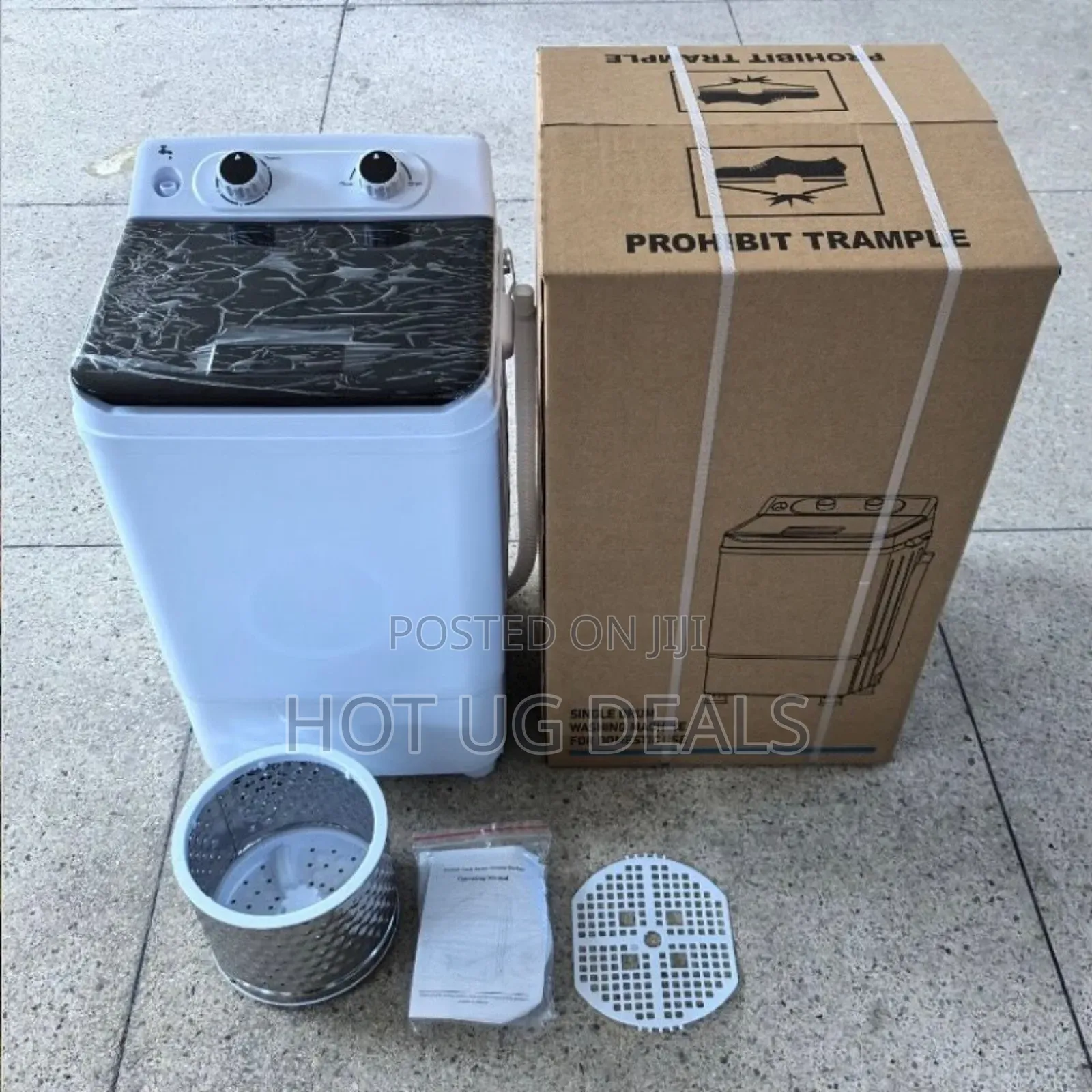 Digiwave 7.5kg Single Drum Portable Laundry/Shoe Washing Machine.