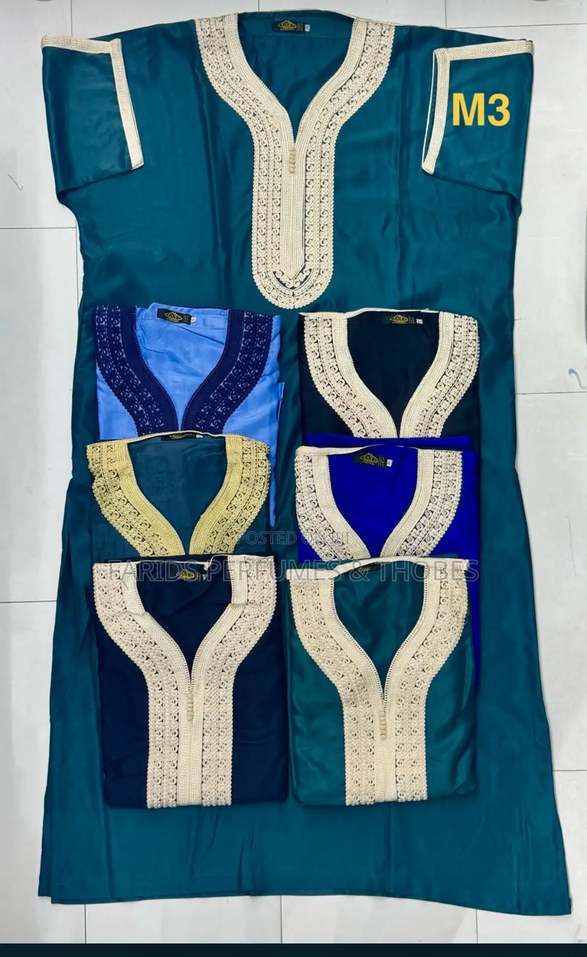 Short Sleeved Thobes