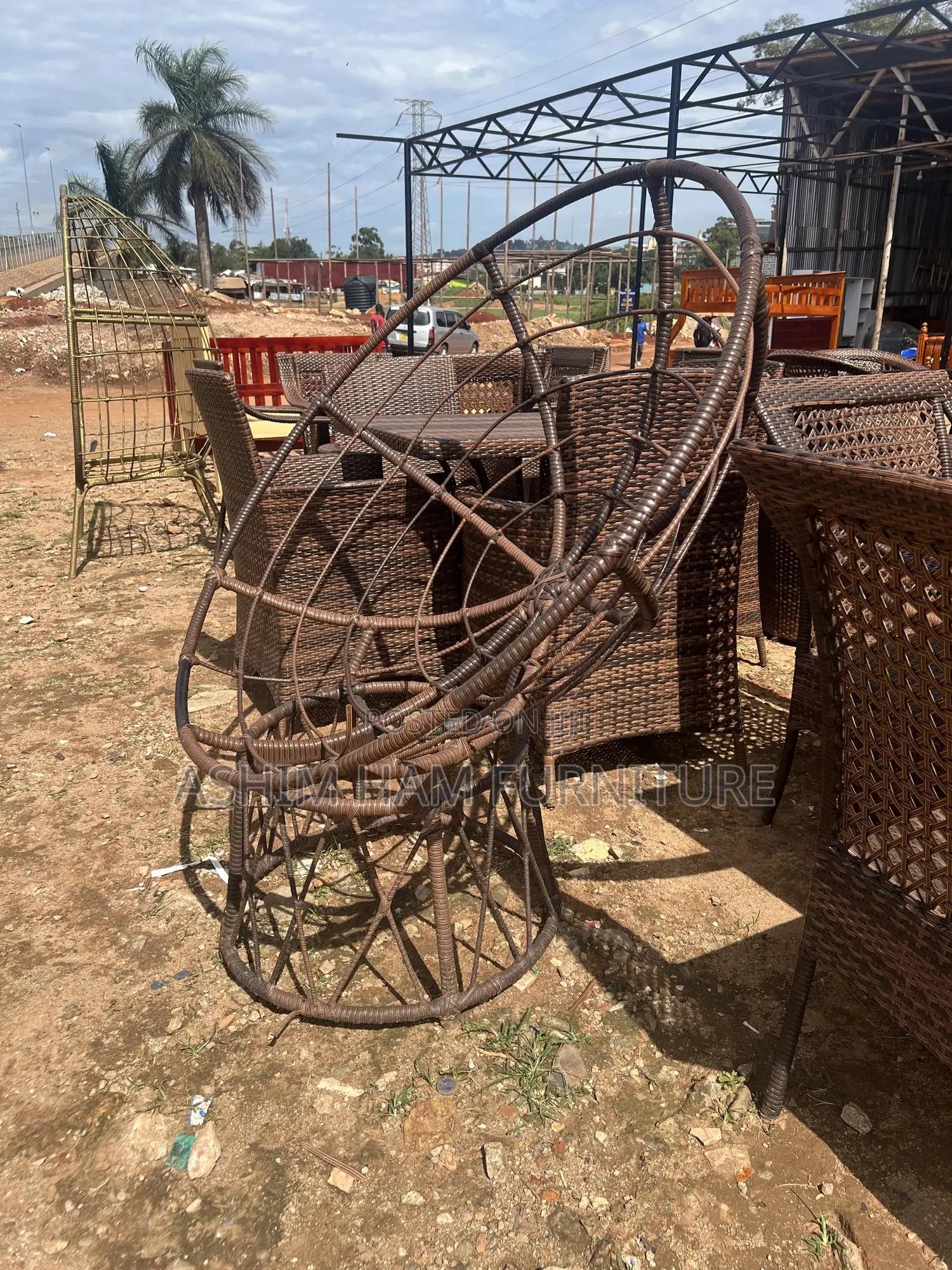 Rattan Swing Chair