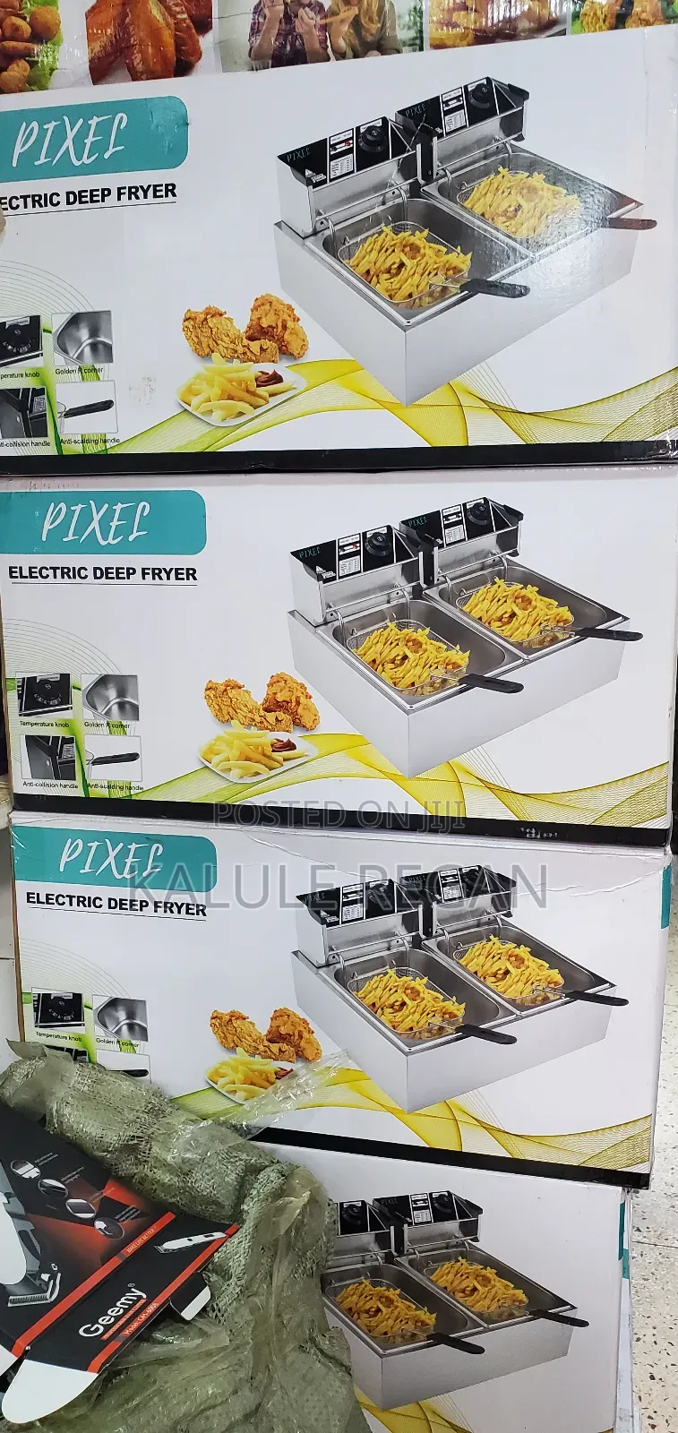 Double Electric Deep Fryer With Basket Commercial Deep Fryer