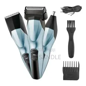 Multi-Function Purpose Rechargeable Shaver/Hair Clipper/ Nose Trimmer