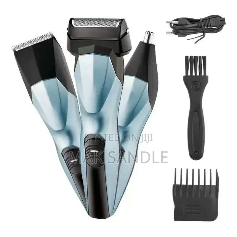 Multi-Function Purpose Rechargeable Shaver/Hair Clipper/ Nose Trimmer