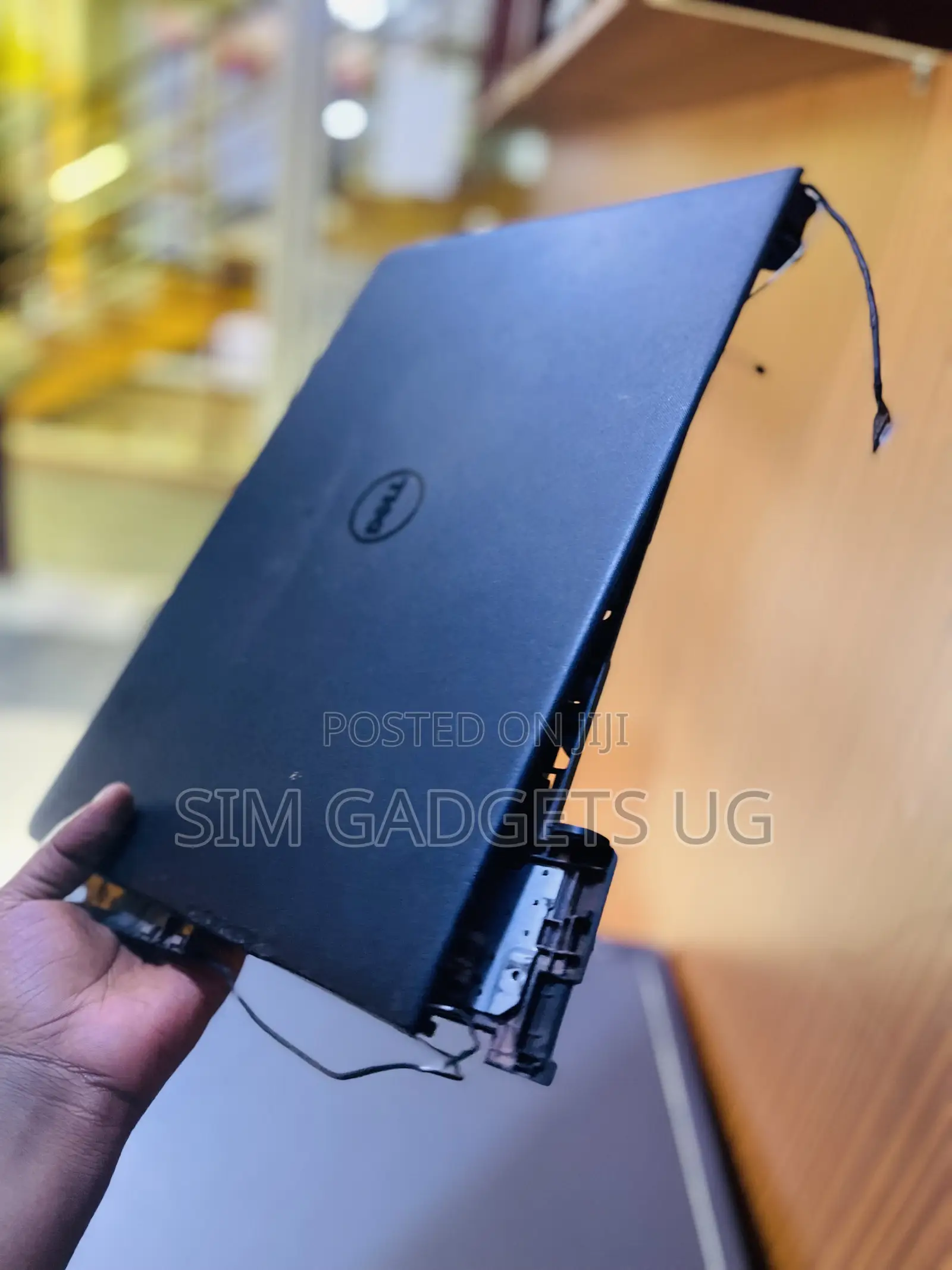 Brocken Laptop Hinges Fixing and Body.