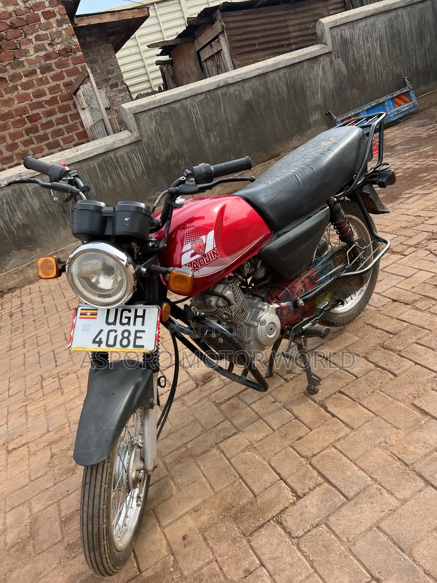 Haojin GN125 2024 Red