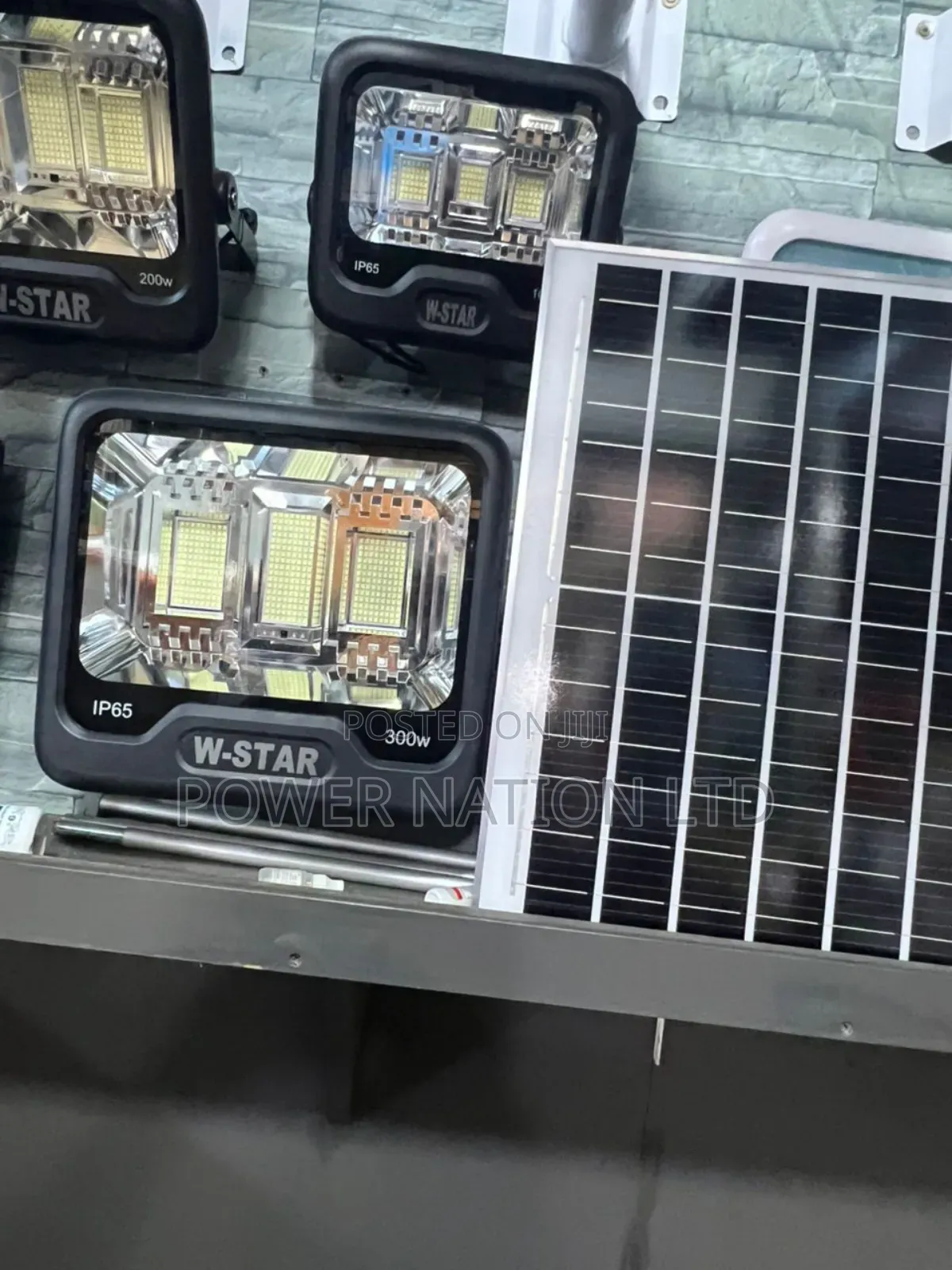 300w W-Star Solar Flood Light