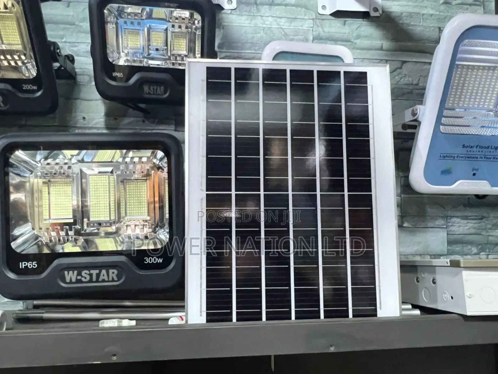 300w W-Star Solar Flood Light