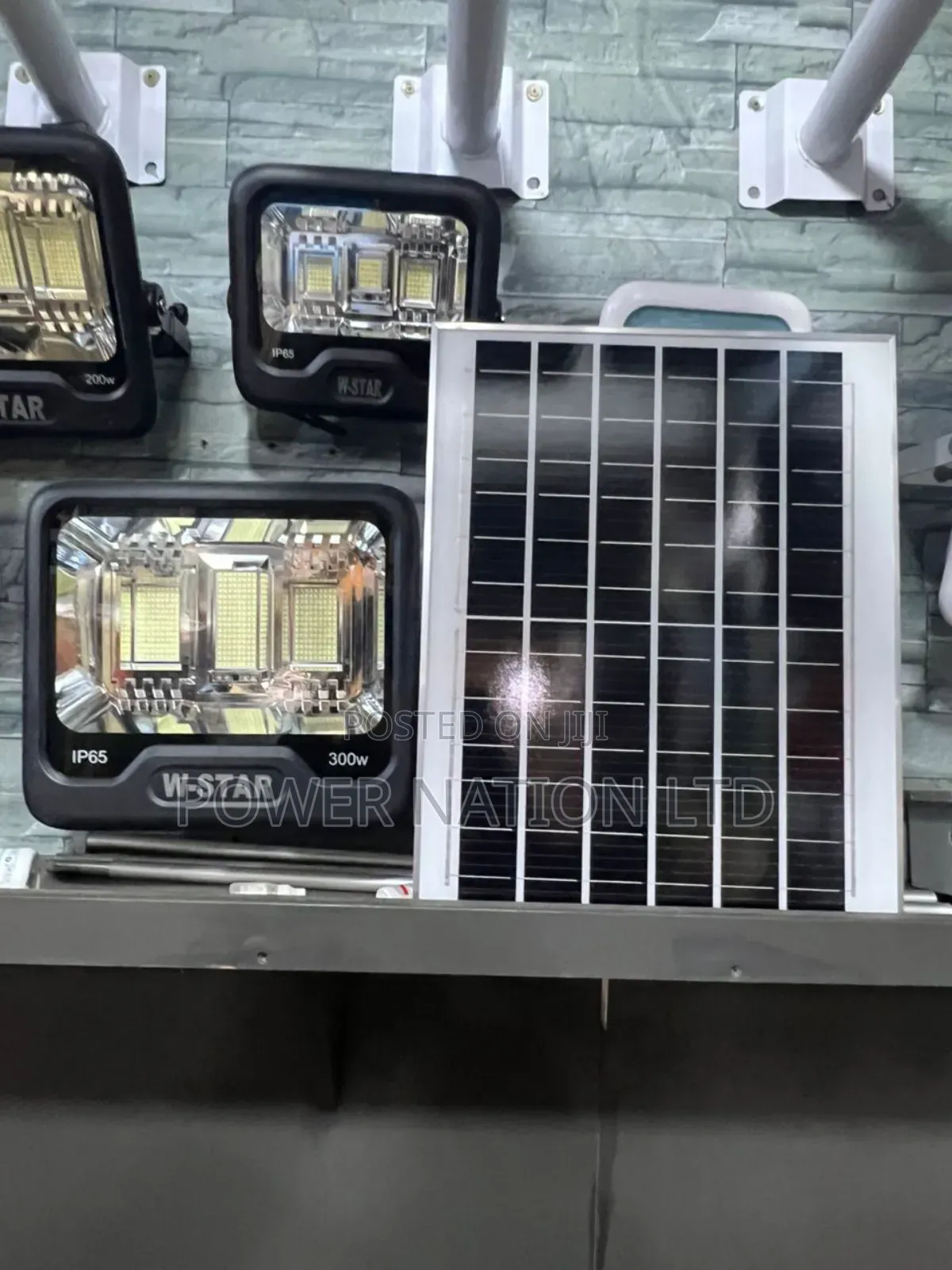 300w W-Star Solar Flood Light