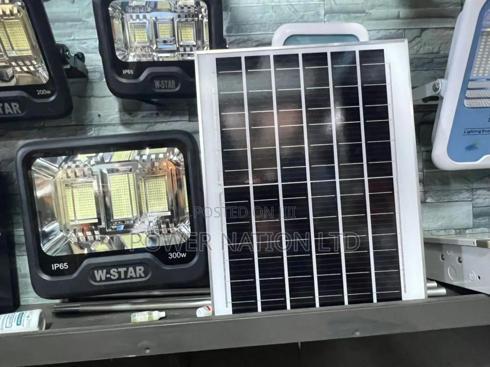 300w W-Star Solar Flood Light