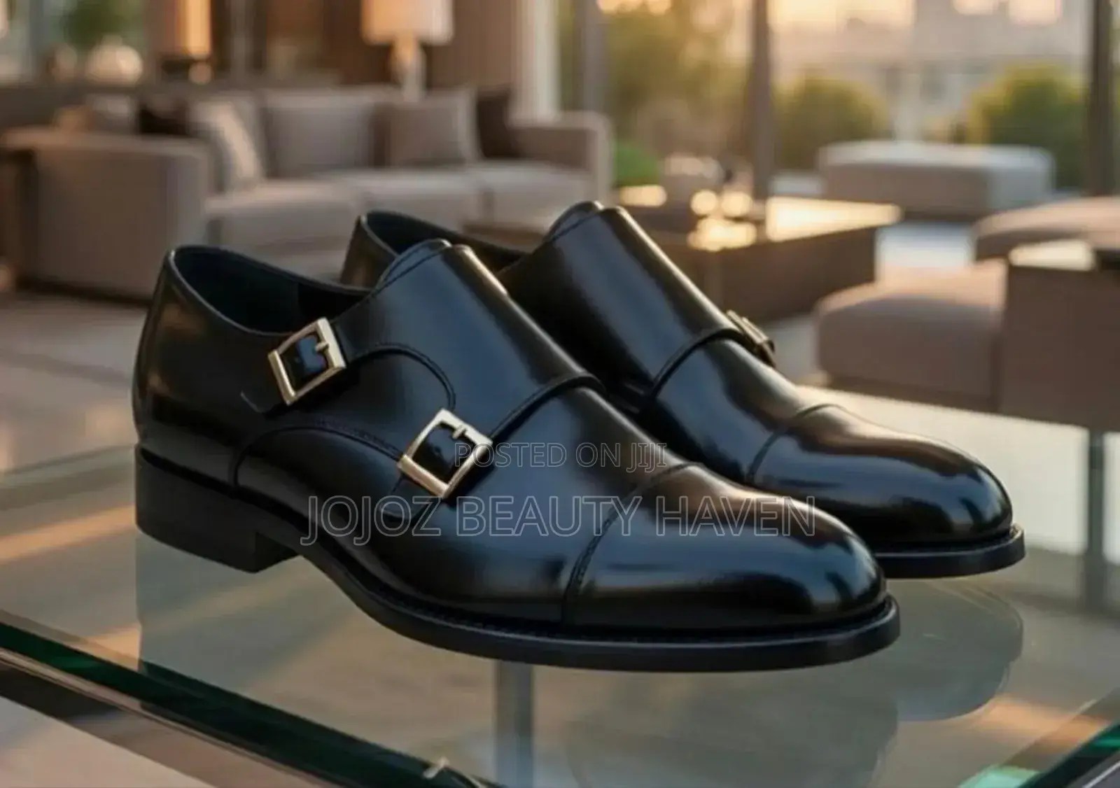 Double Monk Strap Men's Office, Occasional Shoes