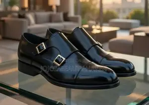 Double Monk Strap Men's Office, Occasional Shoes