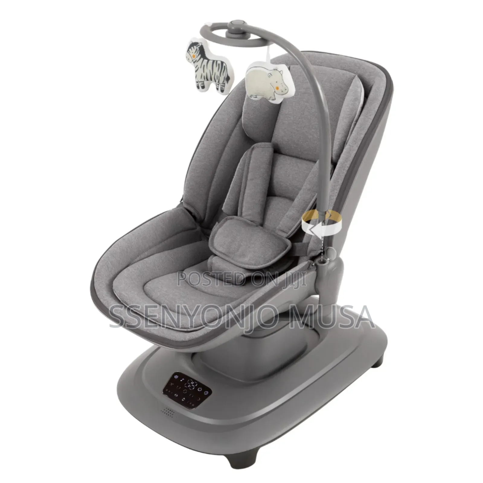 Mastela Smart Multi-Motion Baby Cradle Swing –Led Display, App Control