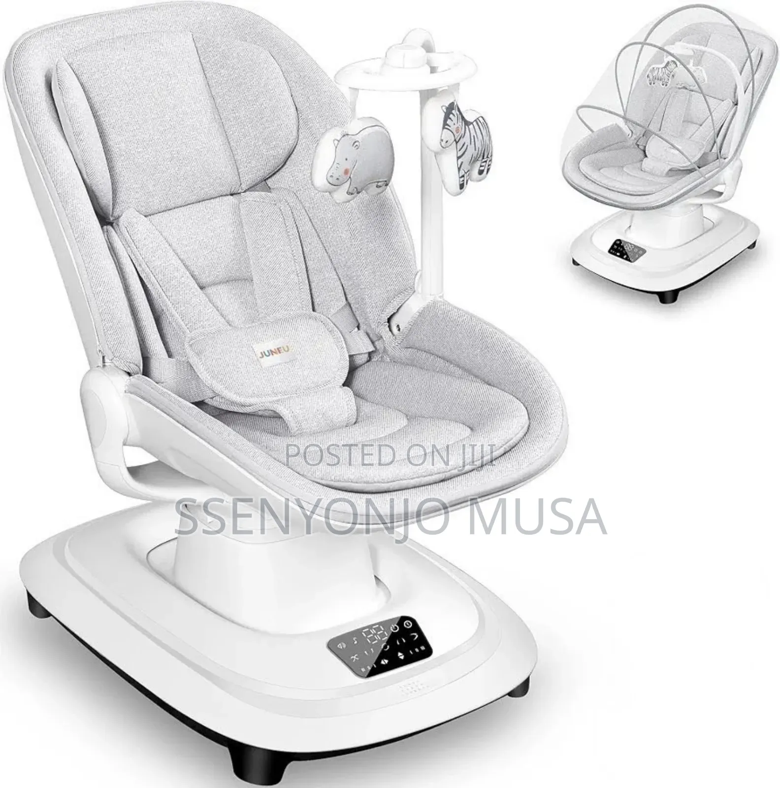 Mastela Smart Multi-Motion Baby Cradle Swing –Led Display, App Control