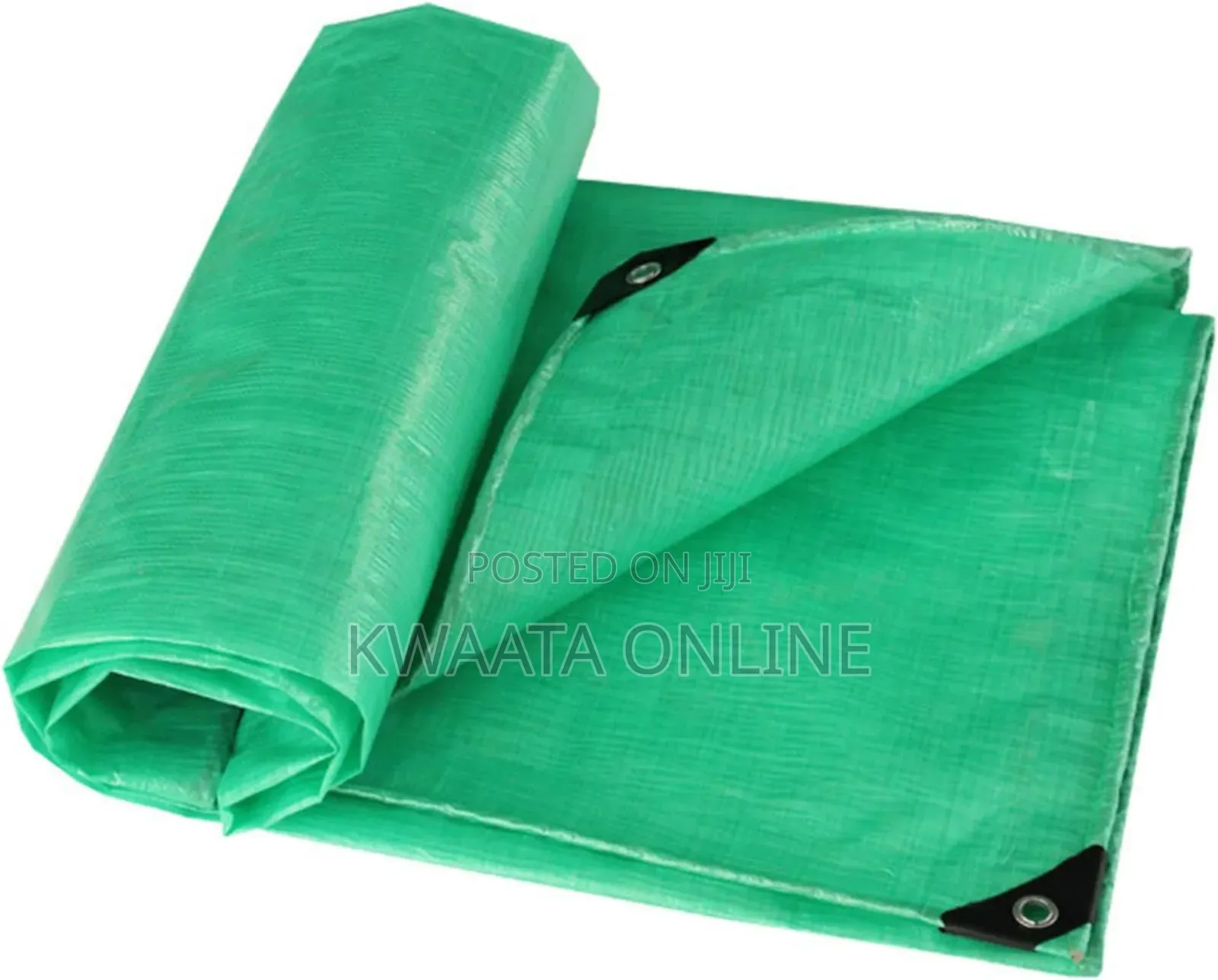 All Weather Tarpaulin (6m X 6m) Waterproof, Black,Green,Yellow