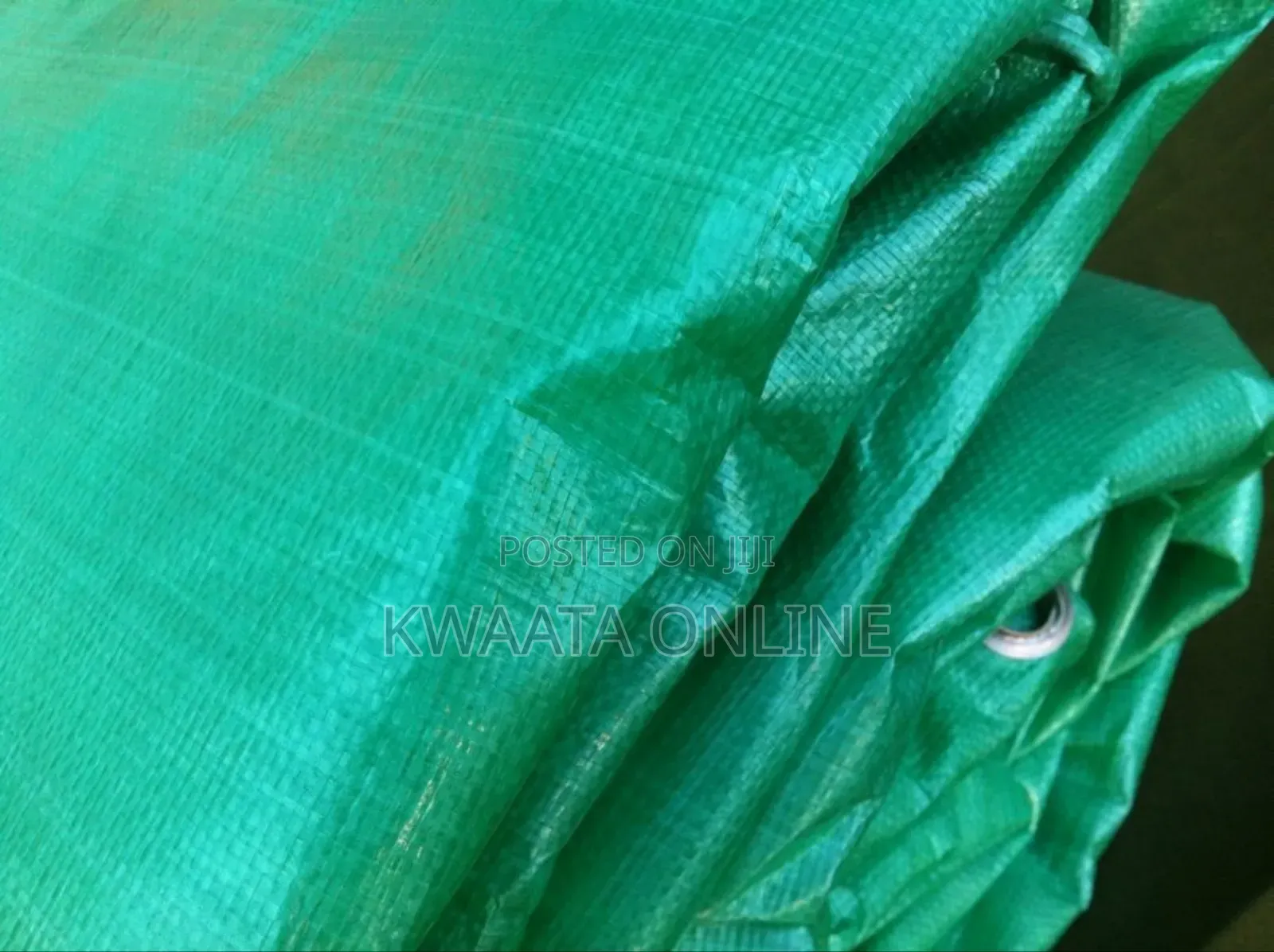 All Weather Tarpaulin (6m X 6m) Waterproof, Black,Green,Yellow