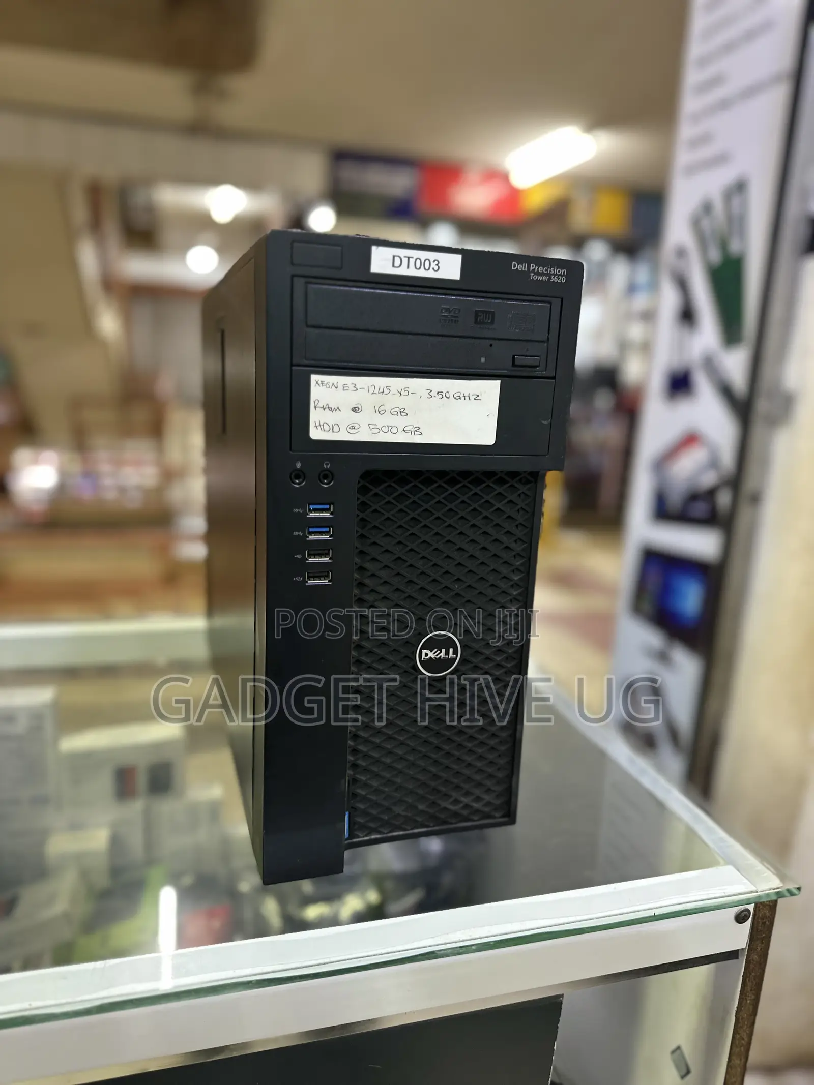Desktop Computer Dell Precision 3000 8GB Intel Xeon HDD 500GB