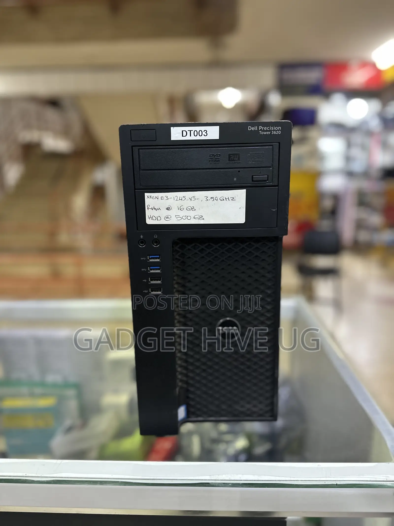Desktop Computer Dell Precision 3000 8GB Intel Xeon HDD 500GB