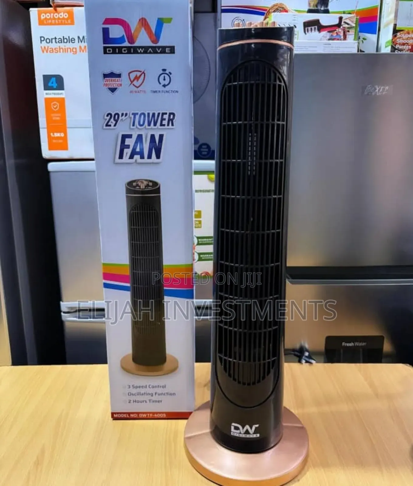 Digiwave 29" Oscillating Tower Fan