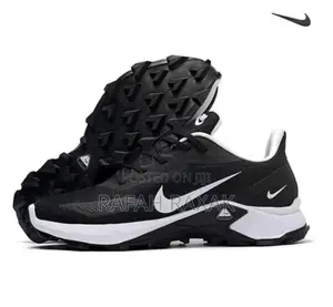 Original Black/White Nike Fast X Breathable Running Sneakers
