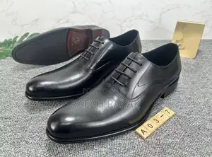 Men’S Classic Black Gentle Shoes