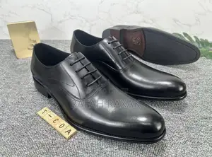 Men’S Classic Black Gentle Shoes