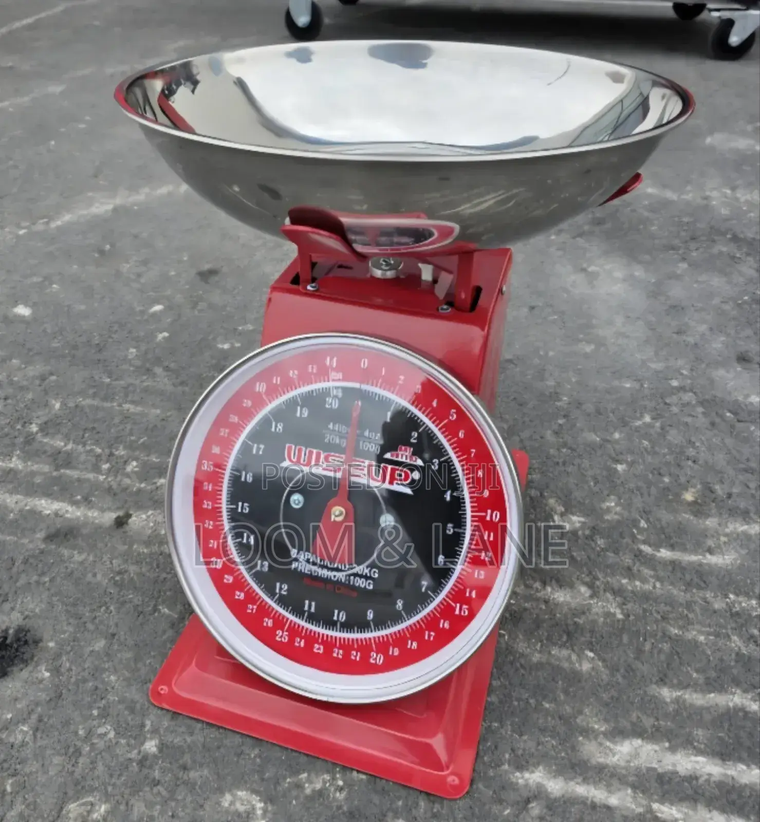 Wiseup Accurate 20kg Mechanical Kitchen Scale