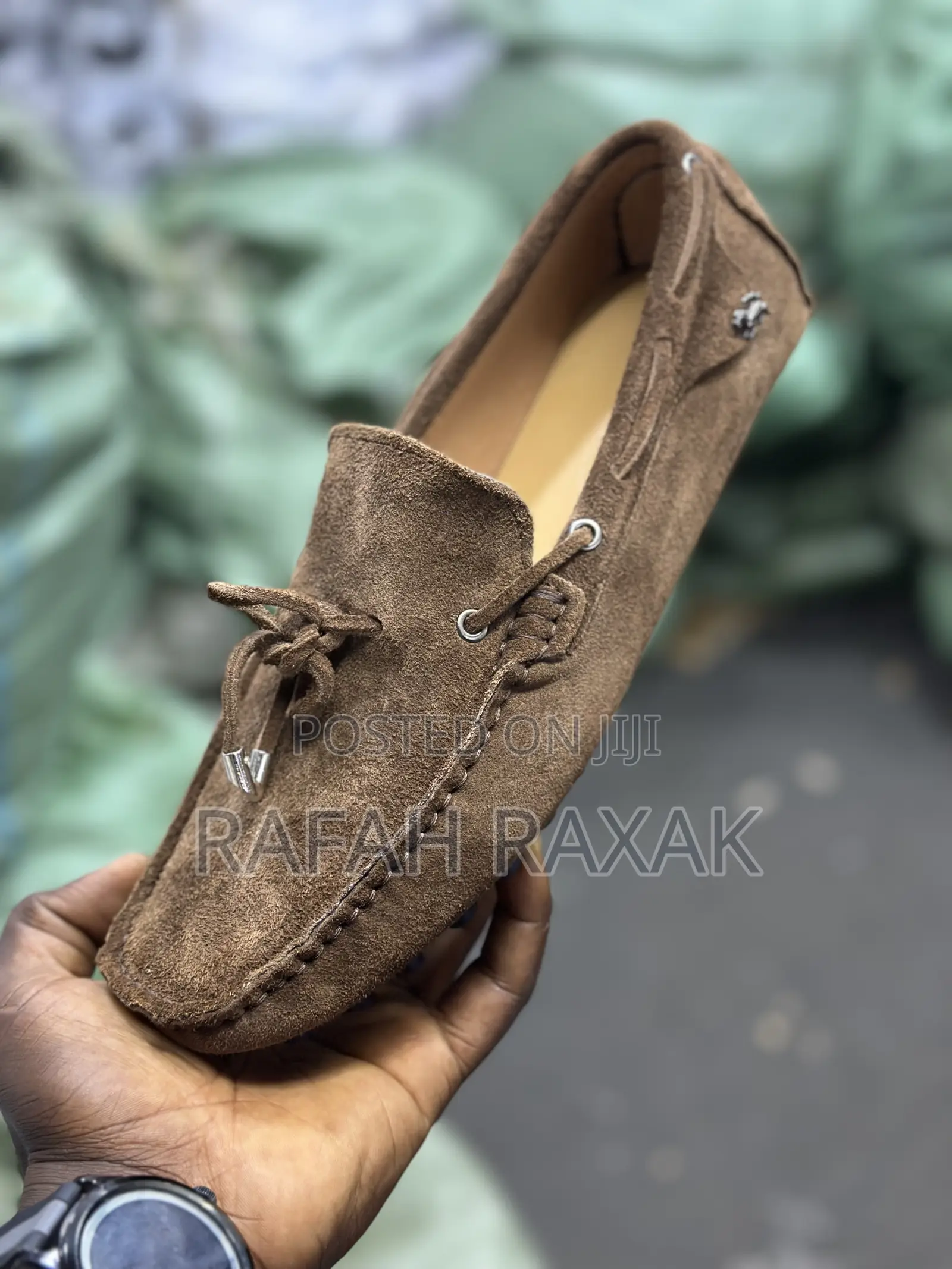 New Classic Men’S Dark Brown Suede Tod’S Moccasins