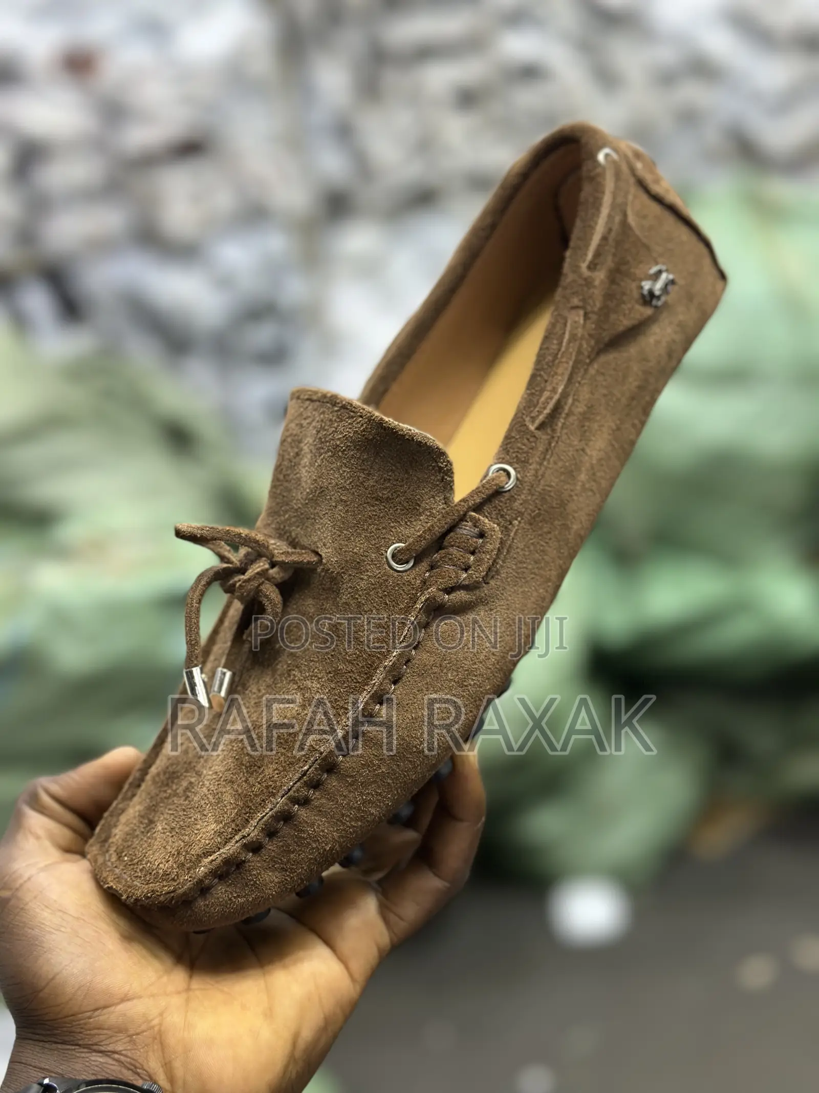 New Classic Men’S Dark Brown Suede Tod’S Moccasins