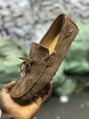 New Classic Men’S Dark Brown Suede Tod’S Moccasins