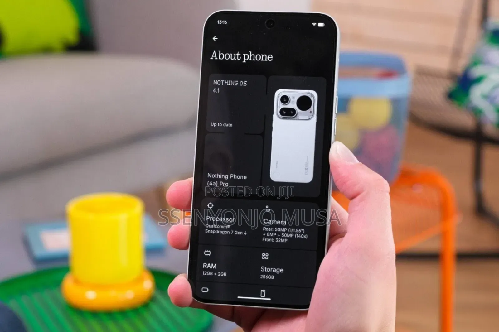 New Nothing Phone 3a Pro 256 GB Gray