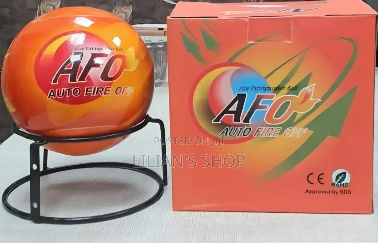 Afo (Auto Fire Off) Fire Extinguisher Ball