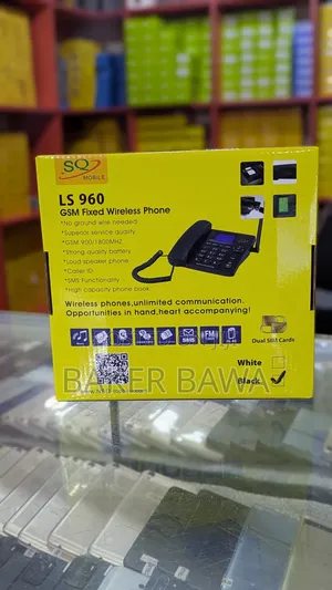Sq Mobile Ls-960 Dual Sim GSM Wireless Landline Desktop Phone.