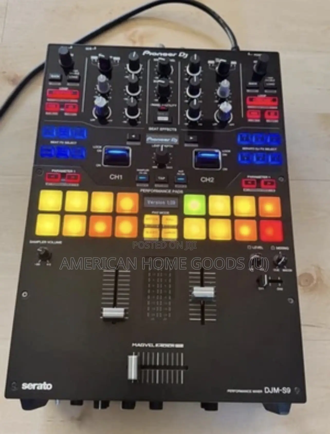 Pioneer Djm-s9, 2-chanel Pro Battle Mixer For Serato Dj Virtual Dj