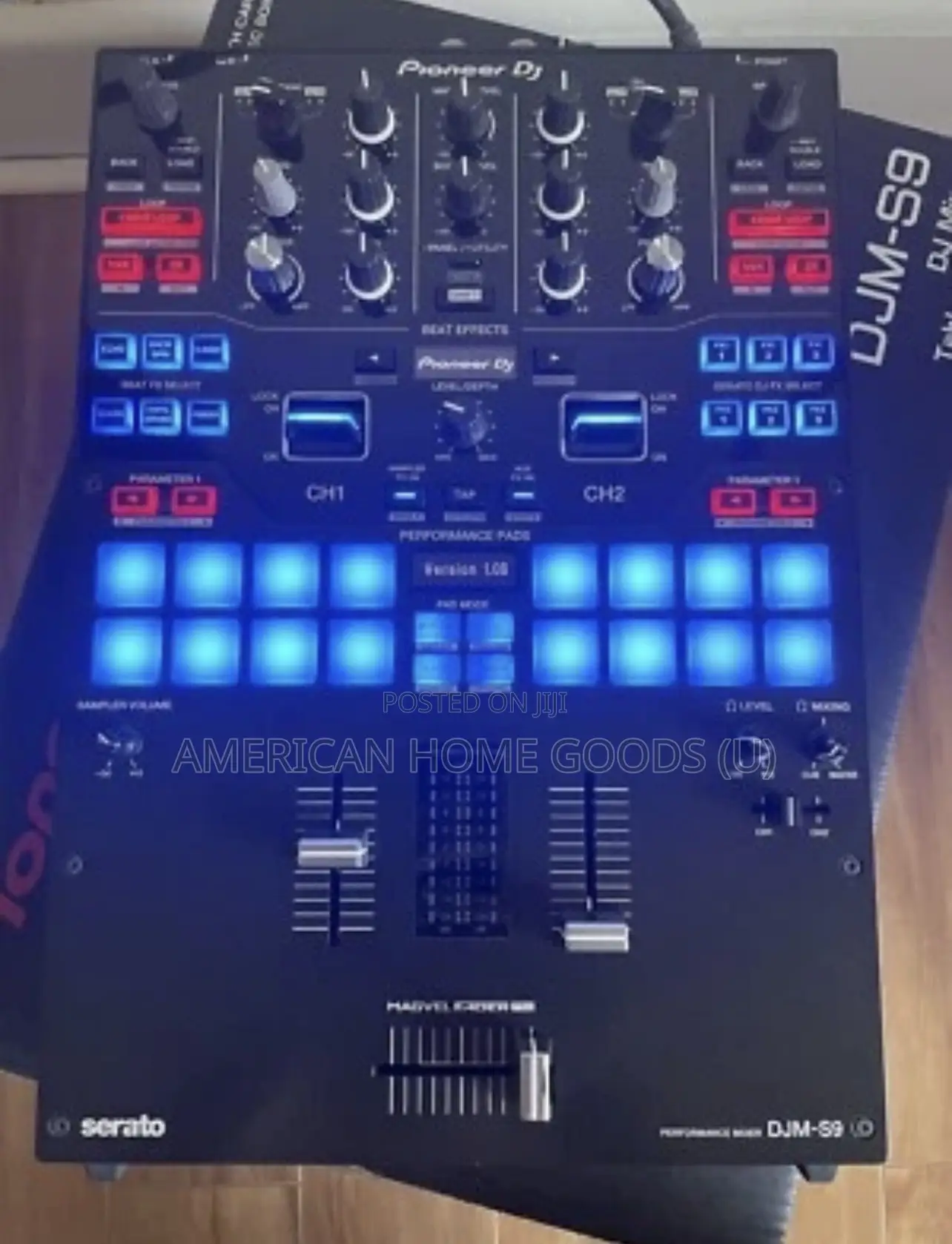 Pioneer Djm-s9, 2-chanel Pro Battle Mixer For Serato Dj Virtual Dj