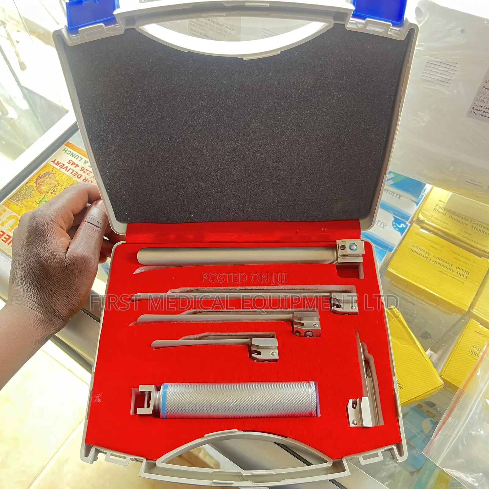 5 Blade Straight Laryngo Scope
