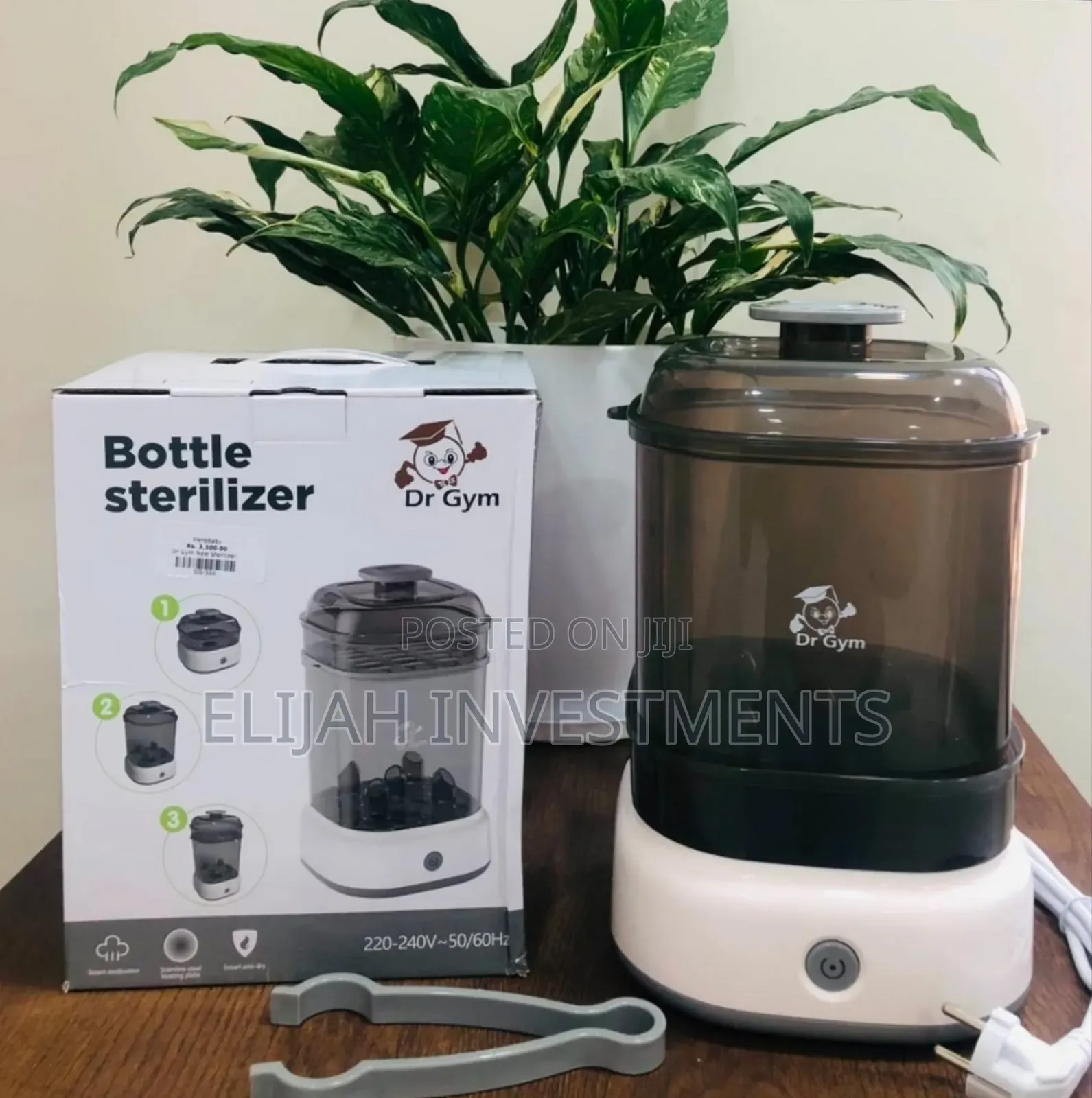 Dr. Gym 3in1 Electric Baby Bottle Sterilizer.