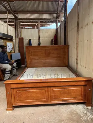 Wooden 5by6 Tile Bed
