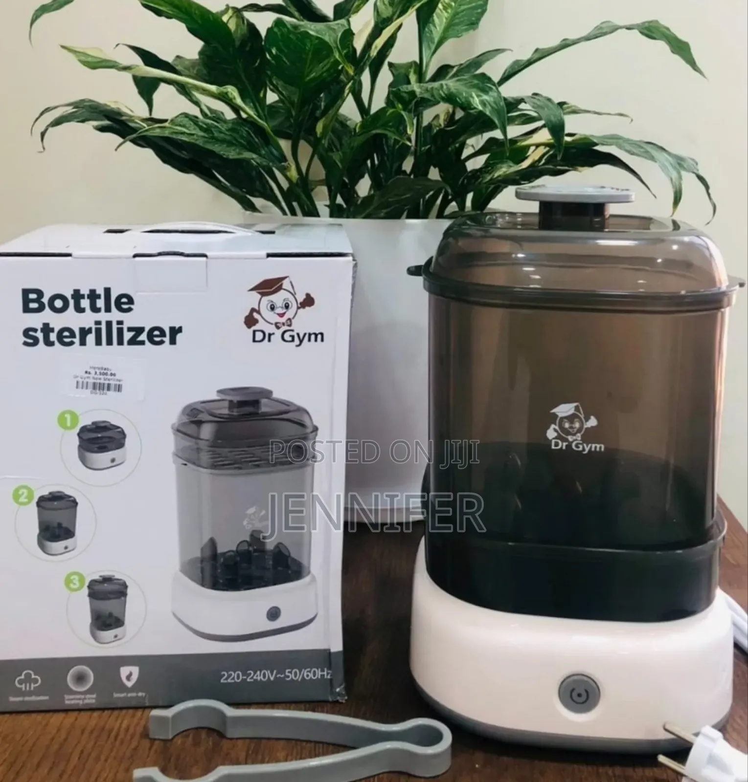 Dr. Gym 3in1 Electric Baby Bottle Sterilizer.