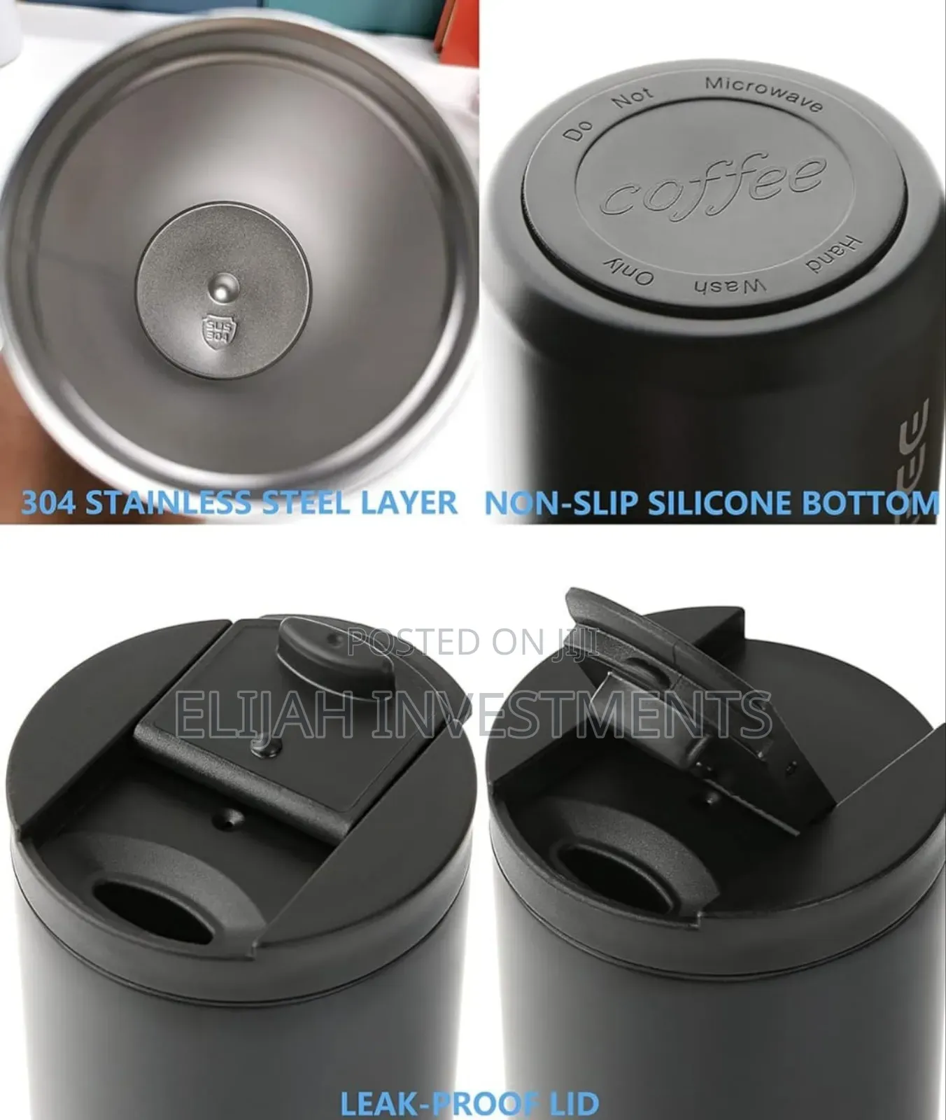 Wulisan Vacuum Insulated Travel Mug