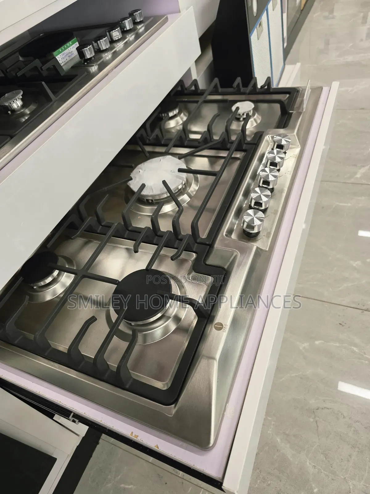 Brand New Iqra 90cm*60cm Built in Stainless 5 Gas Burner Hob