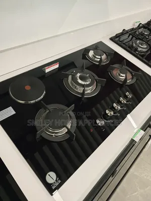 Brand New Iqra 90cm*60cm Built in Stainless 5 Burner Glass Hob